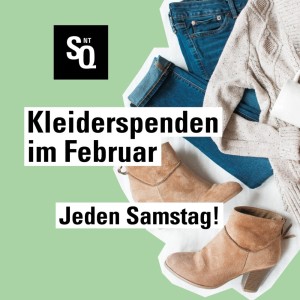 Kleiderspenden im Februar in Stuttgart